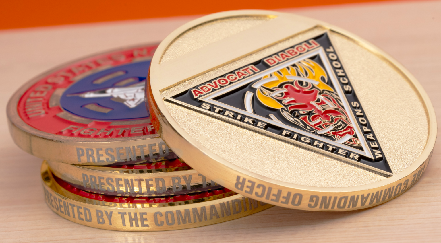 Soft Enamel On Both Sides Challenge Coins