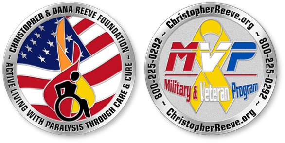 Christopher and Dana Reeve Foundation Challenge Coin