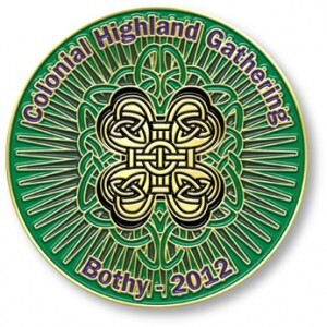 Colonial Highland Gathering Lapel Pins