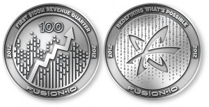 Corporate Achievements Make Interesting Challenge Coin Designs