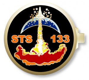 STS-133 Space Shuttle Discovery Challenge Coins Commemorate Astronauts