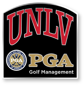 UNLV School of Golf Management Lapel Pins