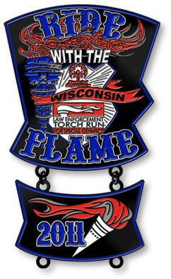 Wisconsin Riders Get Custom Biker Lapel Pins to Support the Special Olympics