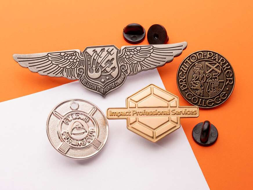 Die Struck Pins