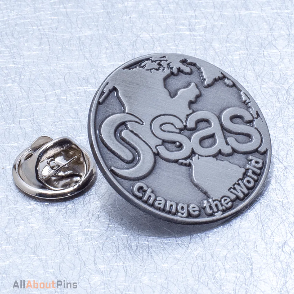 SAS Change the World Silver Die Struck