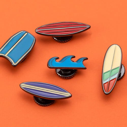 wave surf board screw back pin