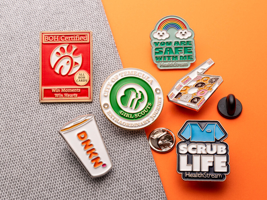 Soft Enamel Pins